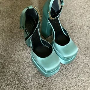 Versace Medusa heels